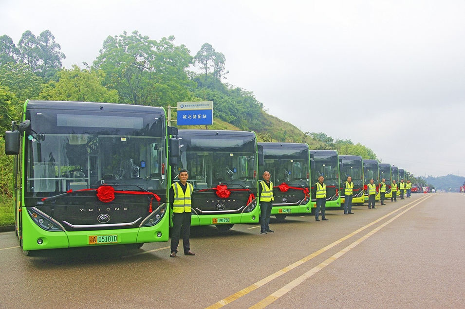 重慶合川新增43輛純電動(dòng)公交車！5月1日正式投放這5條公交線(圖1)